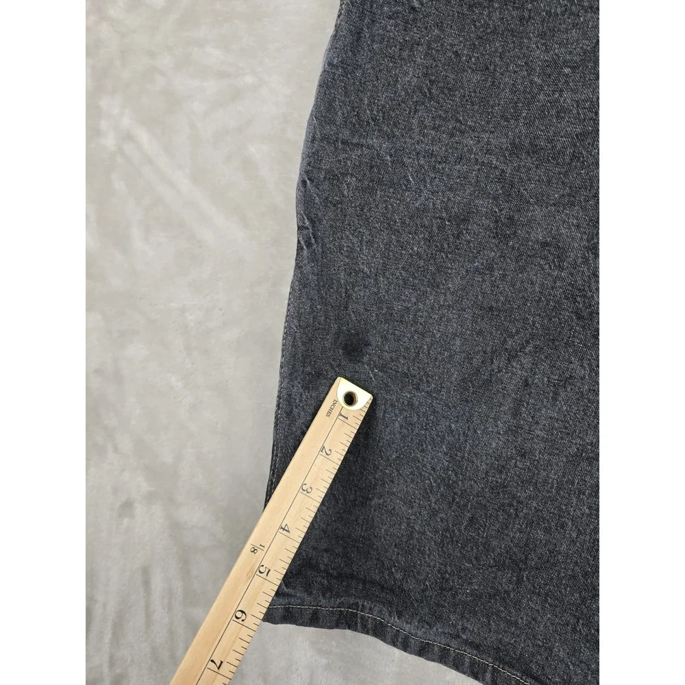 Dickies Carpenter Shorts Mens 38 Fit 37 Black Denim ER305BK Utility Workwear - Picture 2 of 9